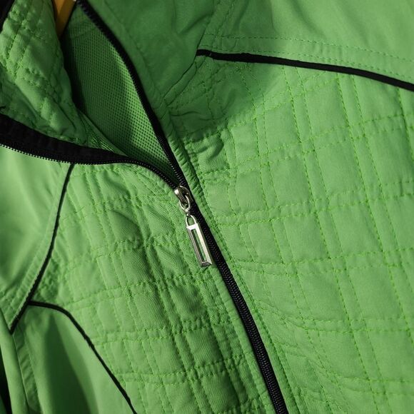 Kim Rogers Womens Green Zip Up Jacket - Picture 6 of 11